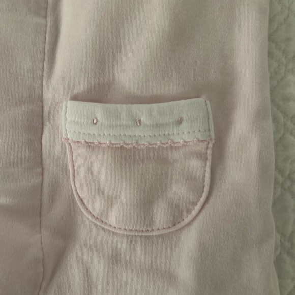 Kissy Kissy Pink Kissy New Beginnings Footie w/Collar - Picture 3 of 3